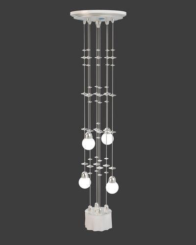 WOKA LAMPS VIENNA - OrderNr.: 22127|Josef Hoffmann Biach Chandelier 1902 - Design: Josef Hoffmann - Foto 0