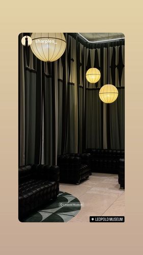WOKA LAMPS VIENNA - OrderNr.: 22132|XL Luna Josef Hoffmann 100cm - Ambience-Image-0