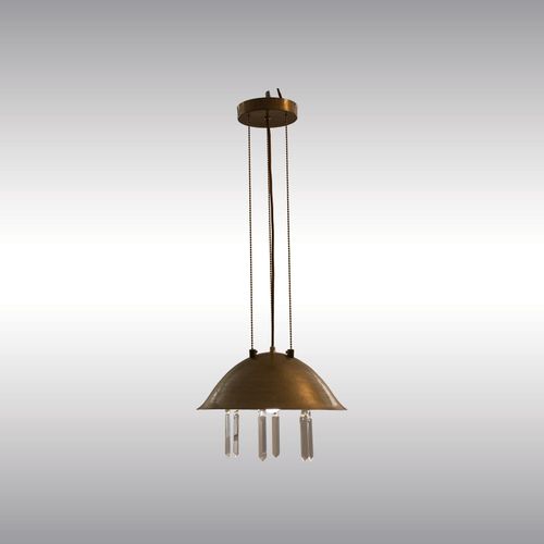 WOKA LAMPS VIENNA - OrderNr.: 22206|Dining 1 Hammered Version - Design: Josef Hoffmann - Foto 0