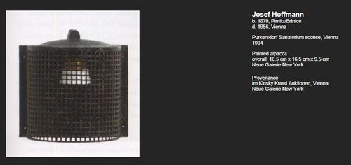 WOKA LAMPS VIENNA - OrderNr.: 22408|Josef Hoffmann Wall-Lamp - Design: Wiener Werkstaette - Foto 5