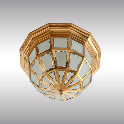 22602 - Tremendous Plafonier Imperial Hotel WOKA LAMPS VIENNA - OrderNr.: 22602|Tremendous Plafonier Imperial Hotel - Design: Josef Hoffmann - Foto 0