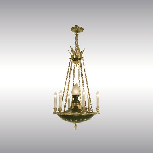 WOKA LAMPS VIENNA - OrderNr.:  80082|Historistischer Empireluster