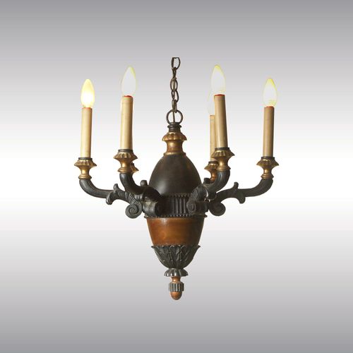 WOKA LAMPS VIENNA - OrderNr.:  4058|Historistischer Holzluster