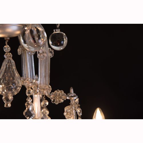 WOKA LAMPS VIENNA - OrderNr.: 44057|Baroque glass Chandelier 18th century - Foto 2