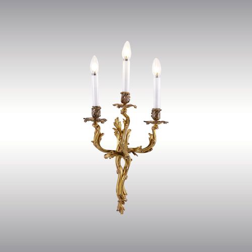 WOKA LAMPS VIENNA - OrderNr.: 60008|Three Rococo Wall Sconces - Foto 0