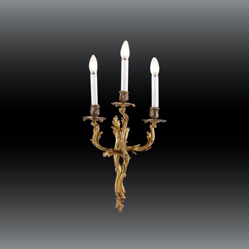 WOKA LAMPS VIENNA - OrderNr.: 60008|Three Rococo Wall Sconces - Foto 1