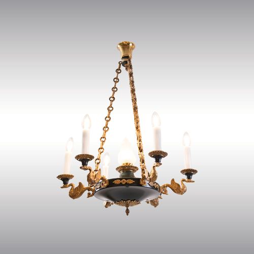 WOKA LAMPS VIENNA - OrderNr.: 80061|Empireluster, zweiter Historismus 1920 - Design: Austrian Mastercraft - Foto 1