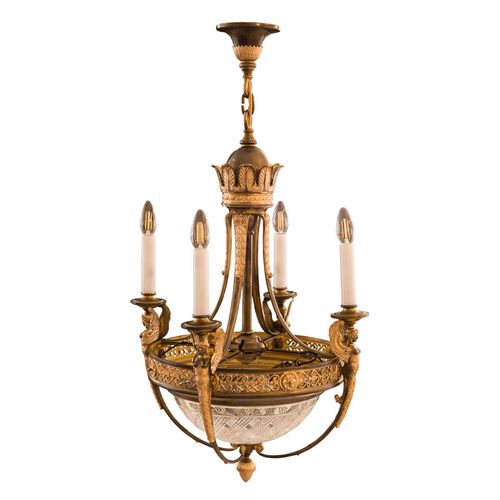 WOKA LAMPS VIENNA - OrderNr.: 80063|Empire Chandelier 1920 - Design: The Ringstrasse-Style in Vienna - Foto 2