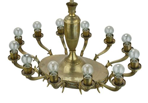 WOKA LAMPS VIENNA - OrderNr.: 50512|Viennese Art Deco Chandelier - Foto 1