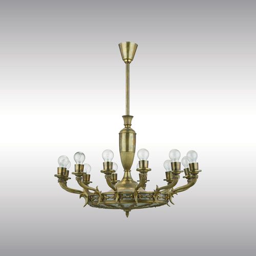 WOKA LAMPS VIENNA - OrderNr.:  50512|Wiener Art Deco Luster