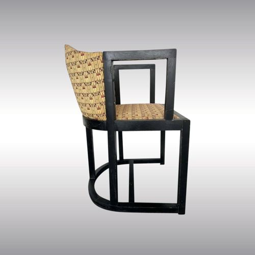 55019 - Pair of Sezessionistist Chairs, Design Wilhelm Schmidt for Friedrich Otto Schmidt, Wien, 1908 WOKA LAMPS VIENNA - OrderNr.: 55019|Pair of Sezessionistist Chairs, Design Wilhelm Schmidt for Friedrich Otto Schmidt, Wien, 1908 - Design: Wilhelm Schmidt - Foto 0