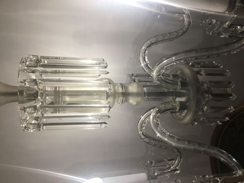 WOKA LAMPS VIENNA - OrderNr.: 60026|Elegant Glass Chandelier 1960 - Ambience-Image 2