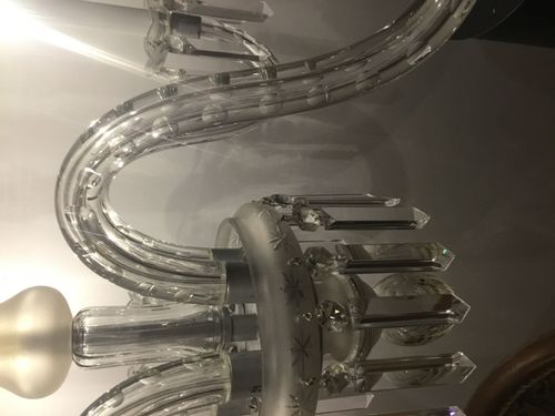WOKA LAMPS VIENNA - OrderNr.: 60026|Elegant Glass Chandelier 1960 - Ambience-Image-0