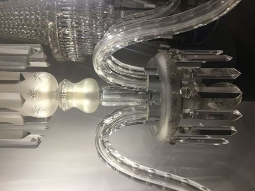 WOKA LAMPS VIENNA - OrderNr.: 60026|Elegant Glass Chandelier 1960 - Ambience-Image-1