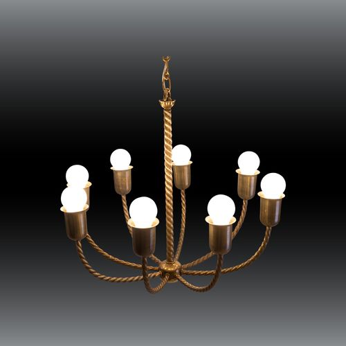 WOKA LAMPS VIENNA - OrderNr.: 60049|Josef Hoffmann and Wiener Werkstaeatte House Berl Freudenthal Chandelier Unique - Design: Josef Hoffmann - Foto 4