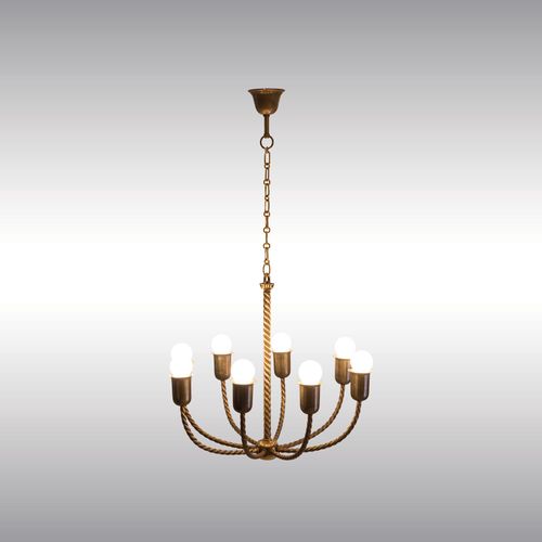 WOKA LAMPS VIENNA - OrderNr.: 60049|Josef Hoffmann and Wiener Werkstaeatte House Berl Freudenthal Chandelier Unique - Design: Josef Hoffmann - Foto 0