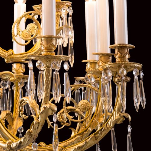 WOKA LAMPS VIENNA - OrderNr.: 70081|Marvellous Chandelier 19. Century 18 lights - Foto 2