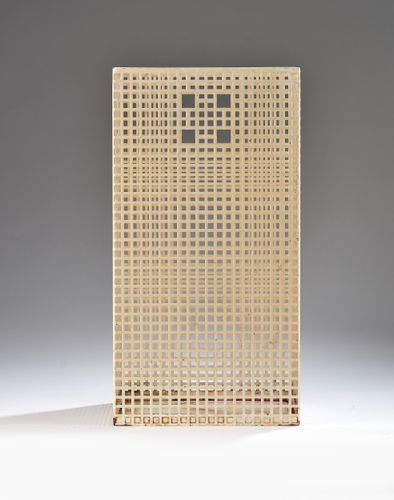 WOKA LAMPS VIENNA - OrderNr.: 80132|A wastepaper basket with punched lattice pattern, in the style of the Wiener Werkstätte - Design: Wiener Werkstaette - Foto 4