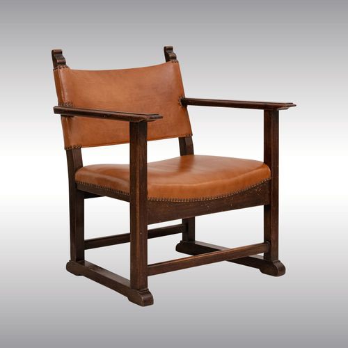 WOKA LAMPS VIENNA - OrderNr.:  80135|An armchair, designed by Heinrich Kulka, Adolf Loos’s closets co-worker, Gebrüder Thonet, Vienna, c. 1931