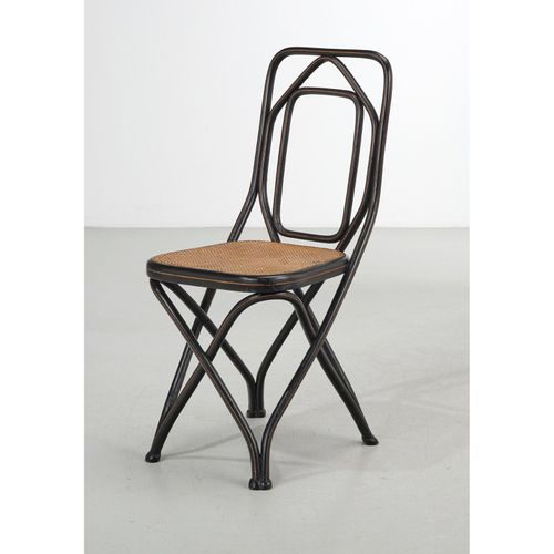 WOKA LAMPS VIENNA - OrderNr.: 80141|A very rare chair, model number 51, demonstration object before 1890 - Design: Thonet Gebrueder - Foto 3