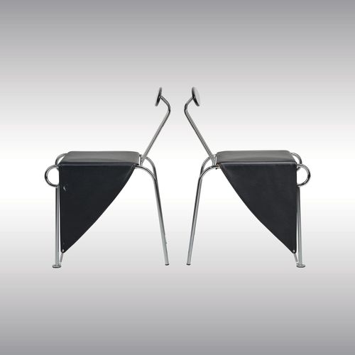 WOKA LAMPS VIENNA - OrderNr.: 80146|Two Chairs Mod. 'Velox 4' aus der 'Dinamic Collection' - Foto 0