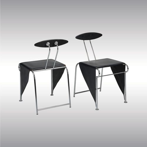 WOKA LAMPS VIENNA - OrderNr.: 80146|Two Chairs Mod. 'Velox 4' aus der 'Dinamic Collection' - Foto 2