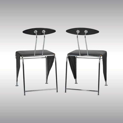 WOKA LAMPS VIENNA - OrderNr.: 80146|Two Chairs Mod. 'Velox 4' aus der 'Dinamic Collection' - Foto 1