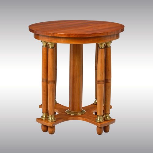 WOKA LAMPS VIENNA - OrderNr.: 80147|Runder Jugendstil-Beistelltisch - Foto 0