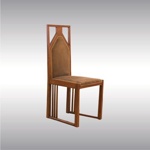 WOKA LAMPS VIENNA - OrderNr.: 80008|Pair of extraordinary chairs 1905-10 - Design: Josef Hoffmann attr. - Foto 0