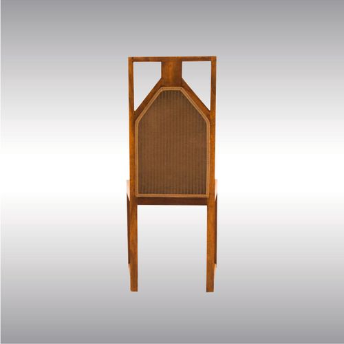 WOKA LAMPS VIENNA - OrderNr.: 80008|Paar außergewöhnliche Sessel 1905-10 - Design: Josef Hoffmann attr. - Foto 2